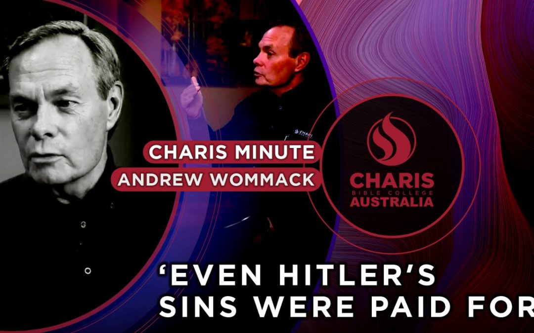 Even Hitler’s Sins Were Paid For