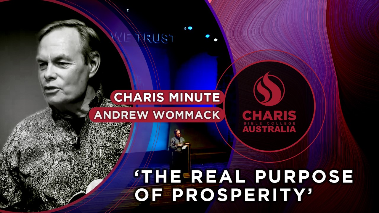 The Real Purpose Of Prosperity