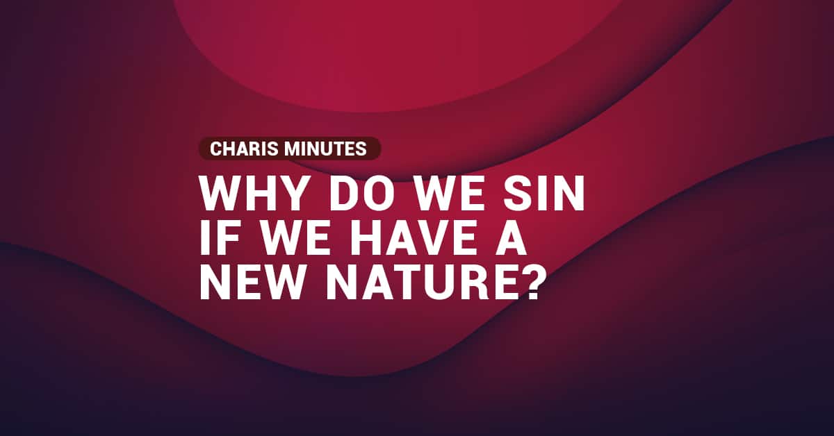Why do we sin if we have a new nature?