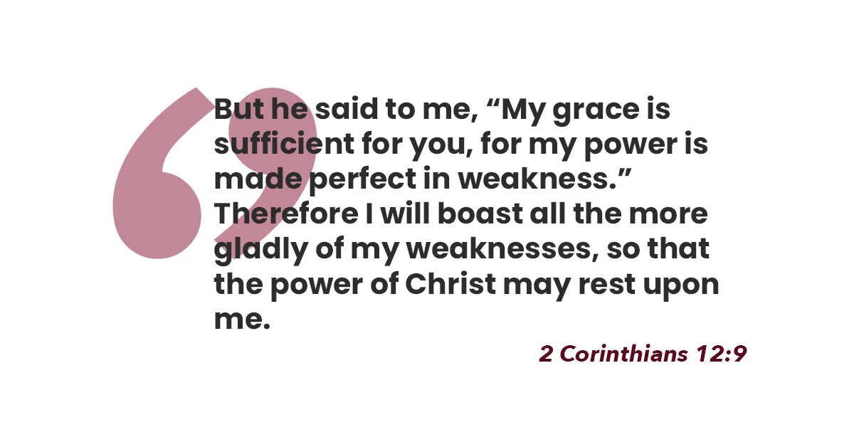 grace to overcome reference scripture