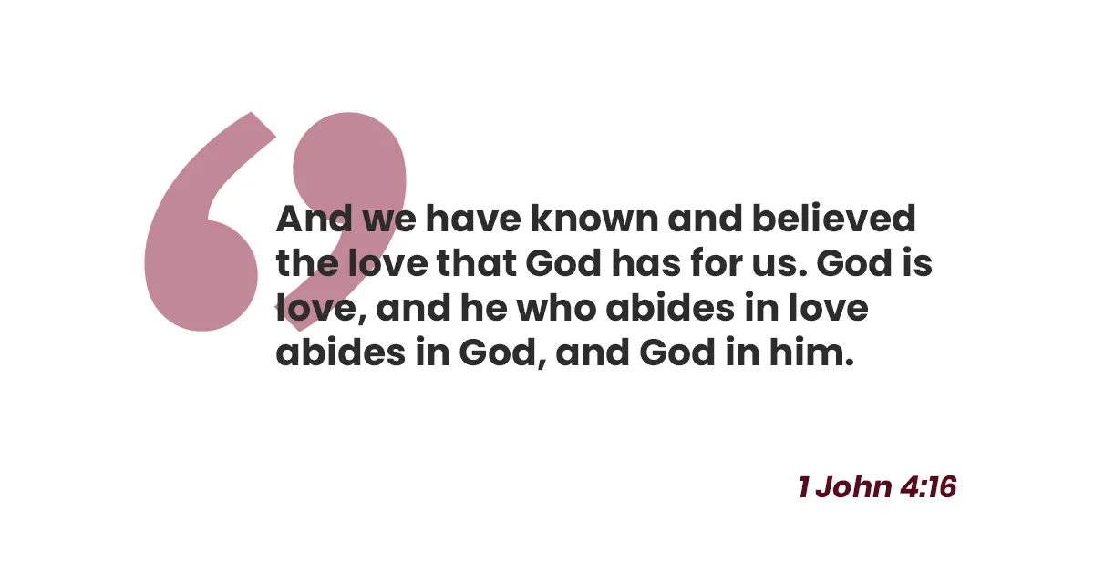 God's true love the source of life reference scripture