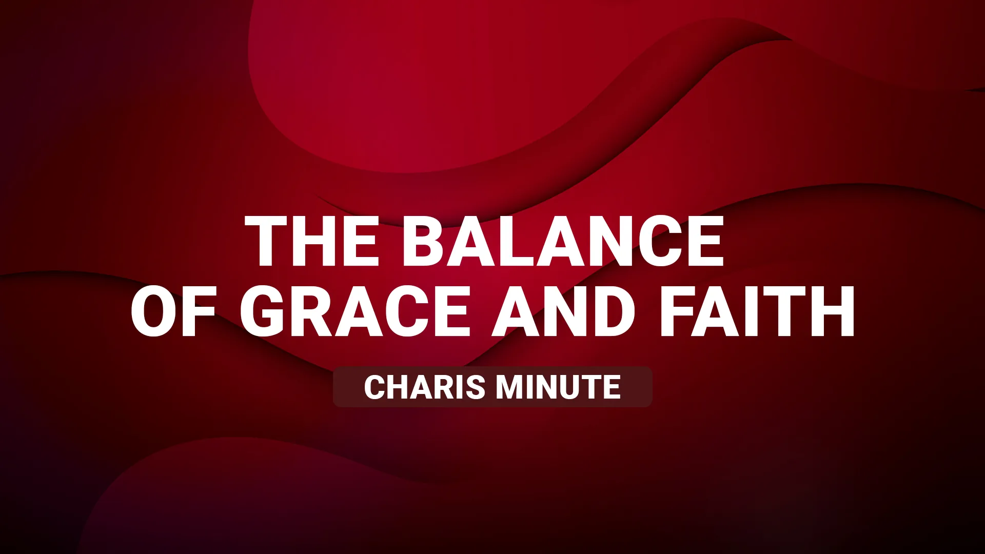 the balance of grace and faith blog